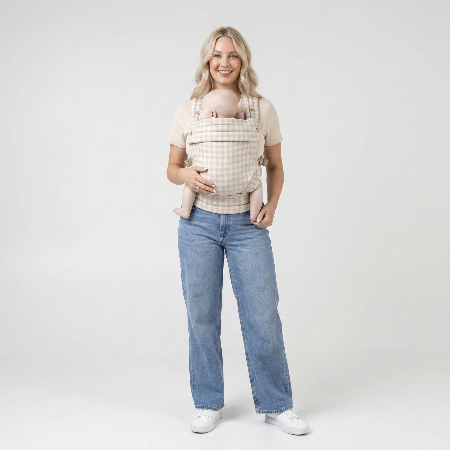 Houndstooth Beige