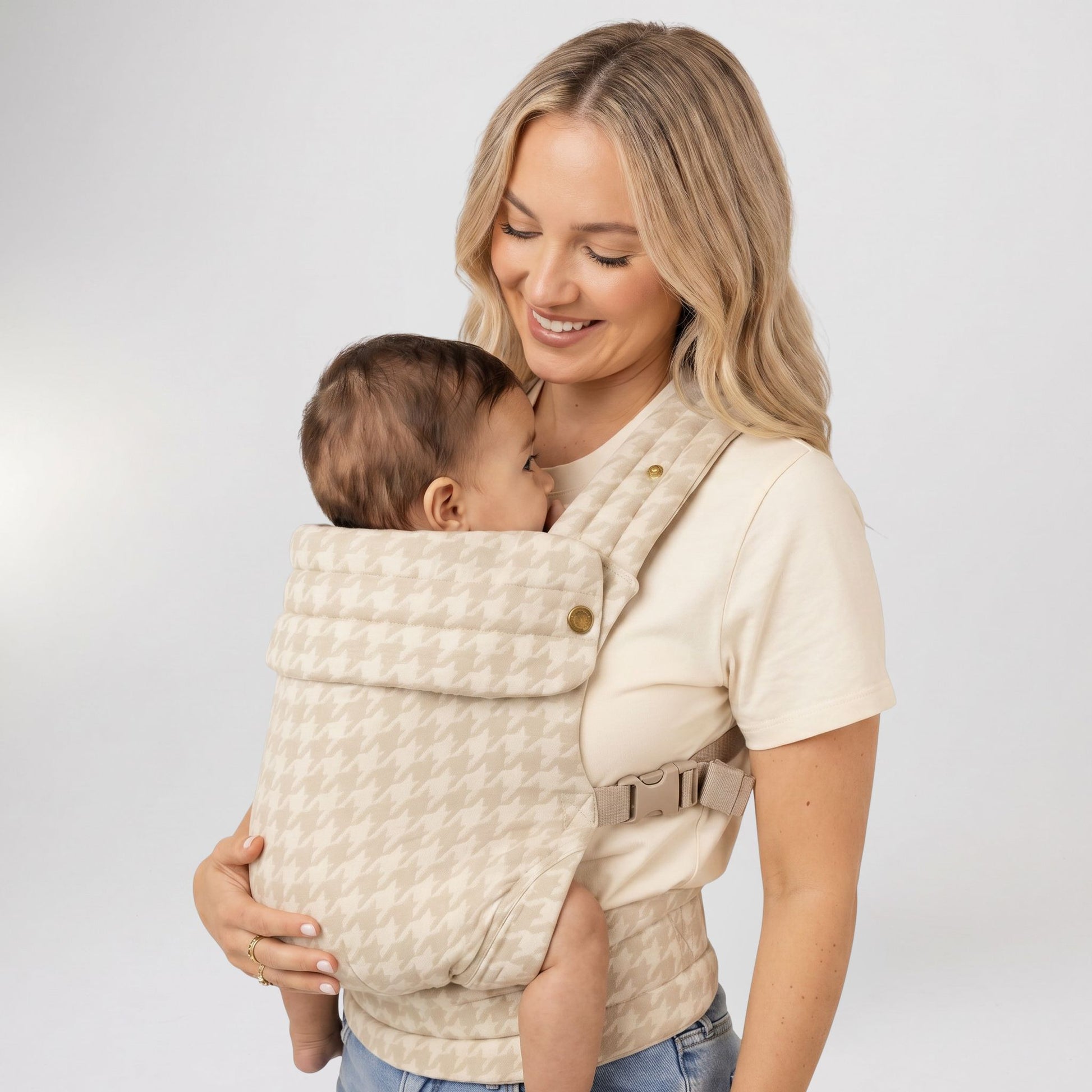 Houndstooth Beige